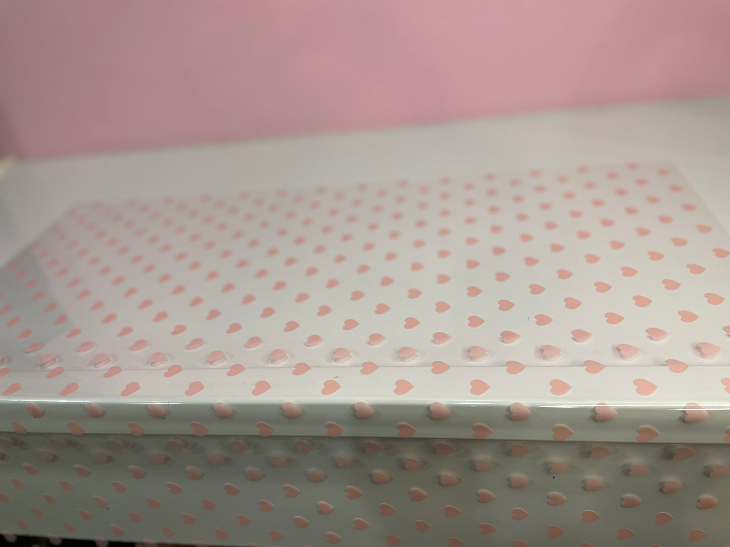 Small Hearts- Clear Paper