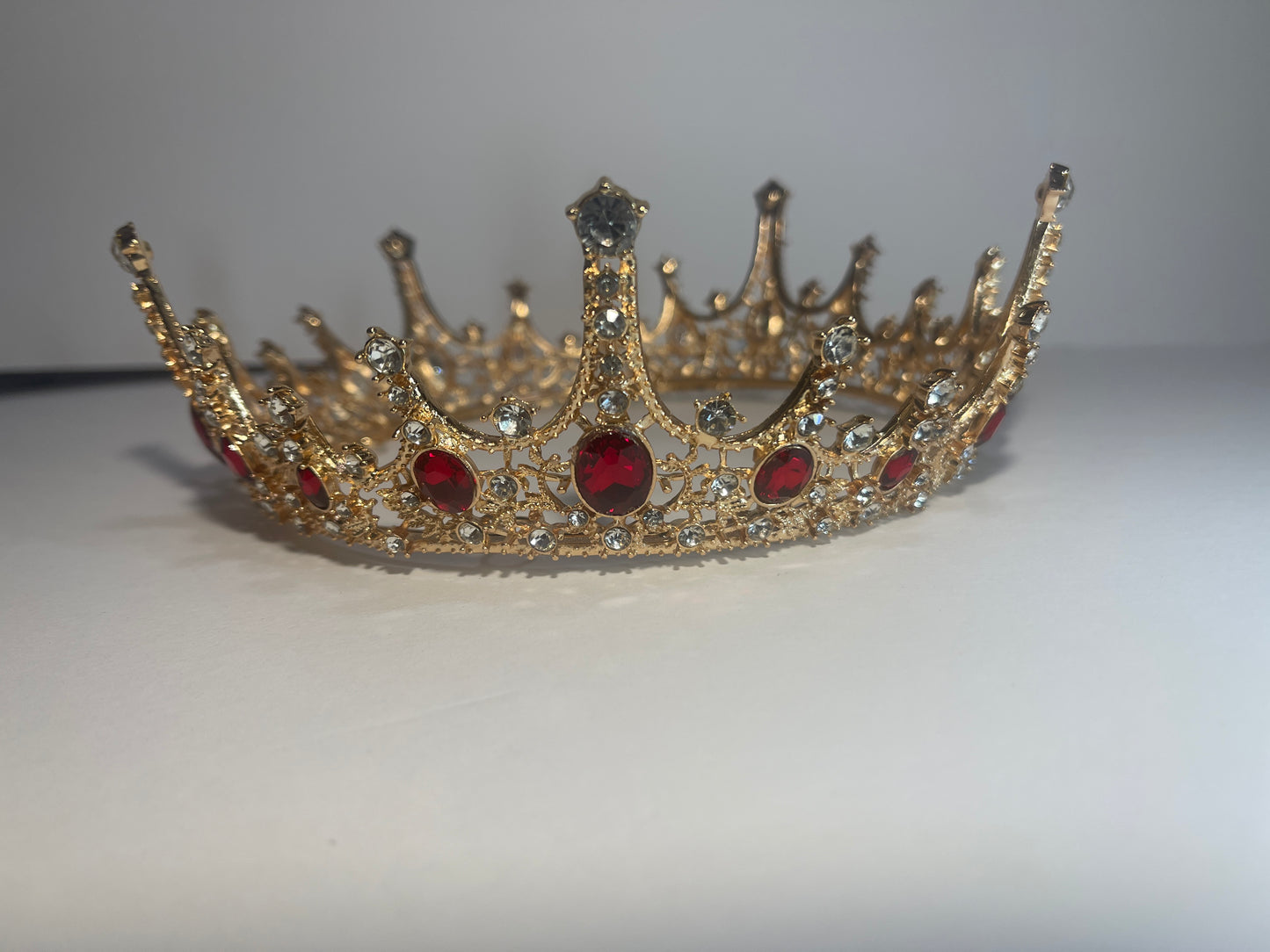 LARGE RHINESTONE CROWN